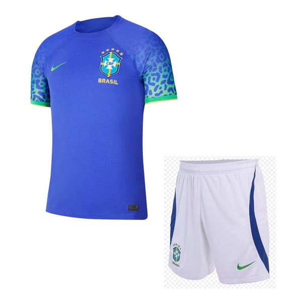 Trikot Brasilien Auswärts Kinder 2022-2023